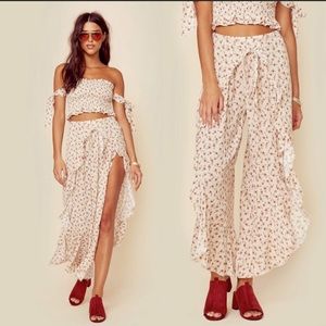 Blue Life Tasha Tube Top and Ruffle Culotte Set